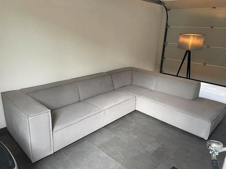 Hoekbank By Sidde Sommer, Huis en Inrichting, Banken | Complete zithoeken, Zo goed als nieuw, Stof, Ophalen