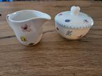 Melk en suiker stelletje DE by Jet Fleurs de Campagne, Overige typen, Ophalen of Verzenden, Zo goed als nieuw, Overige stijlen