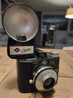 Agfa Clack met een agfa clibo flitser, Gebruikt, Ophalen of Verzenden