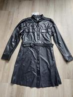Jurk kunstleer QS by S.Oliver 42, Kleding | Dames, Zwart, Maat 42/44 (L), Nieuw, Ophalen of Verzenden