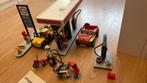 Playmobil tankstation set, Kinderen en Baby's, Speelgoed | Playmobil, Ophalen of Verzenden, Gebruikt, Complete set