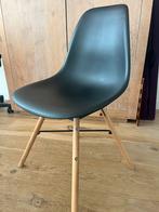 Zwarte kuipstoelen - set van 4 GRATIS, Huis en Inrichting, Stoelen, Ophalen, Kunststof, Gebruikt, Zwart
