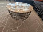 Aangeboden ronde mango salontafel, Ophalen, 50 tot 100 cm, Rond, 50 tot 100 cm