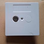 Braun BTV-01-set TV Aansluitdoos 10 stuks., Ophalen of Verzenden, Gebruikt, Minder dan 2 meter, Tv-kabel
