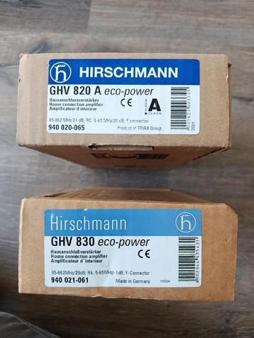 Hirschmann antenne versterkers met toebehoren  beschikbaar voor biedingen