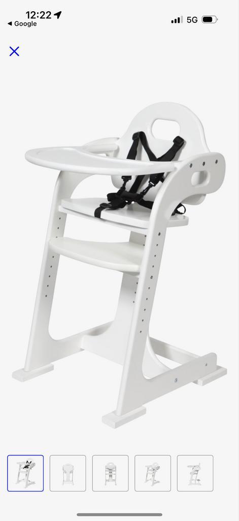 Tiamo Meegroeistoel zit nog nieuw in de doos., Kinderen en Baby's, Kinderstoelen, Nieuw, Meegroeistoel, Afneembaar eetblad, Ophalen