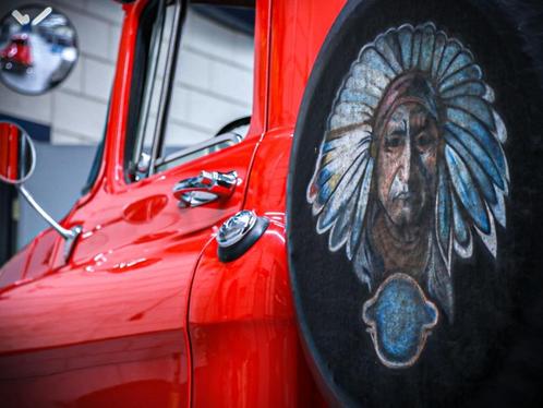 Chevrolet Apache 31 Stepside shortbed 1958 0626604113, Auto's, Bestelauto's, Bedrijf, Te koop, Radio, Chevrolet, Benzine, Automaat