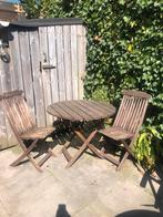 Houten tuinset, Ophalen, Gebruikt, Hout