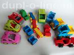 duplo voertuigen auto motor vrachtwagen aanhanger onderdelen, Ophalen of Verzenden, Gebruikt, Losse stenen, Duplo