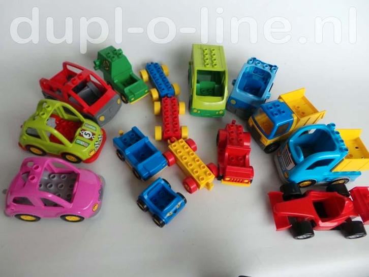 duplo voertuigen auto motor vrachtwagen aanhanger onderdelen, Kinderen en Baby's, Speelgoed | Duplo en Lego, Gebruikt, Duplo, Losse stenen