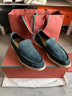 Loro piana summer walk 40, Loafers, Blauw, Ophalen of Verzenden, Zo goed als nieuw