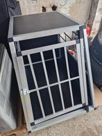 Reisbench auto aluminium, Dieren en Toebehoren, Hondenhokken, Ophalen, Zo goed als nieuw, 75 tot 110 cm, Minder dan 65 cm
