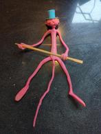 Vintage pinkpanter walt disney, Ophalen of Verzenden, Overige figuren, Gebruikt, Beeldje of Figuurtje