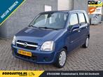 Opel Agila 1.2-16V Enjoy 5Drs Hoge Instap Nw APK ✅, Metallic lak, Gebruikt, Blauw, Origineel Nederlands