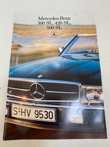 Mercedes-Benz R107 SL folder 1985 beschikbaar voor biedingen