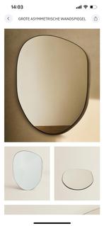 Zara home grote asymmetrische wand spiegel, Huis en Inrichting, Woonaccessoires | Spiegels, Ophalen, Zo goed als nieuw, Rechthoekig