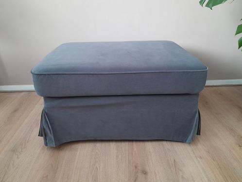 Ikea ektorp voetenbank donkergrijs, Huis en Inrichting, Banken | Voetenbanken en Poefen, Zo goed als nieuw, 50 tot 75 cm, 75 tot 100 cm