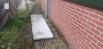 Marmeren tafelblad van ca. 216x 55, Ophalen, Zo goed als nieuw, Overige materialen, Overige typen