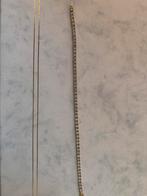 Tennis armband 14 karaat, Sieraden, Tassen en Uiterlijk, Armbanden, Ophalen of Verzenden, Zo goed als nieuw, Goud