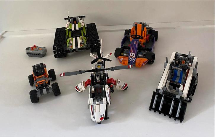 Lego Technic Set - Diverse modellen, Kinderen en Baby's, Speelgoed | Duplo en Lego, Gebruikt, Lego, Complete set, Ophalen of Verzenden