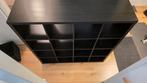 IKEA Kallax Open Kast - 4x4 (147x147 cm) - Zwartbruin, Ophalen, 100 tot 150 cm, 100 tot 150 cm, Zo goed als nieuw