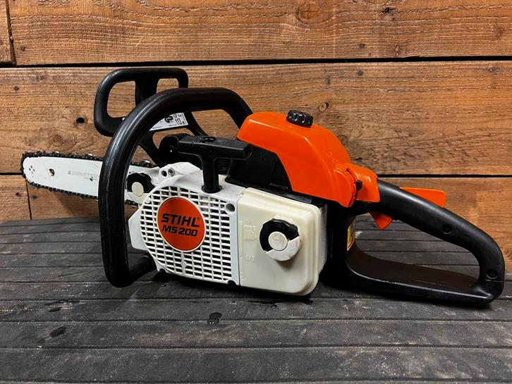 Stihl MS200 kettingzaag. Filmpje op Instagram, Tuin en Terras, Hand-tuingereedschap, Gebruikt, Ophalen