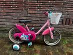 Kinderfiets meisje 14inch, Ophalen, Zijwieltjes, Gebruikt, Minder dan 16 inch