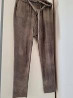 Dames broek suède look Helena Hart, Beige, Maat 42/44 (L), Ophalen of Verzenden, Zo goed als nieuw