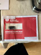Startbewijs halve marathon utrecht, Tickets en Kaartjes, Evenementen en Festivals, Eén persoon