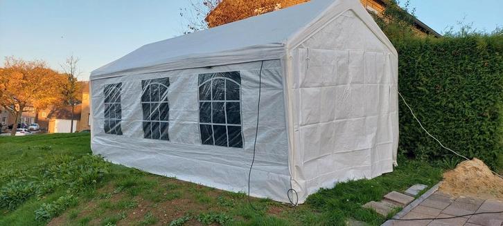 Partytent en Partyverhuur, Tuin en Terras, Partytenten, Zo goed als nieuw, Ophalen of Verzenden