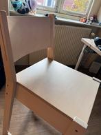 Houten Kruk - Hoge Zit, Ophalen, Gebruikt, Met voetsteun, 60 tot 90 cm