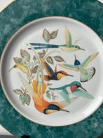 Tognana Italiaans porselein bord Kolibrie, Ophalen of Verzenden