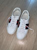 Gucci ACE Low Top Sneakers maat 42, Ophalen of Verzenden, Zo goed als nieuw, Wit, Sneakers of Gympen