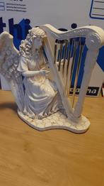 Engel met harp, Verzamelen, Beelden en Beeldjes, Ophalen, Gebruikt