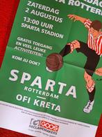 Sparta - OFI Kreta  2025/2026, Verzamelen, Ophalen of Verzenden, Nieuw, Buitenlandse clubs, Poster, Plaatje of Sticker