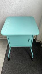 2 Ikea nachtkastjes, Ophalen, Gebruikt, Metaal of Aluminium, 55 tot 70 cm