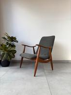Vintage Fauteuil Louis van Teeffelen A-serie, Ophalen, Hout, 75 tot 100 cm, Zo goed als nieuw