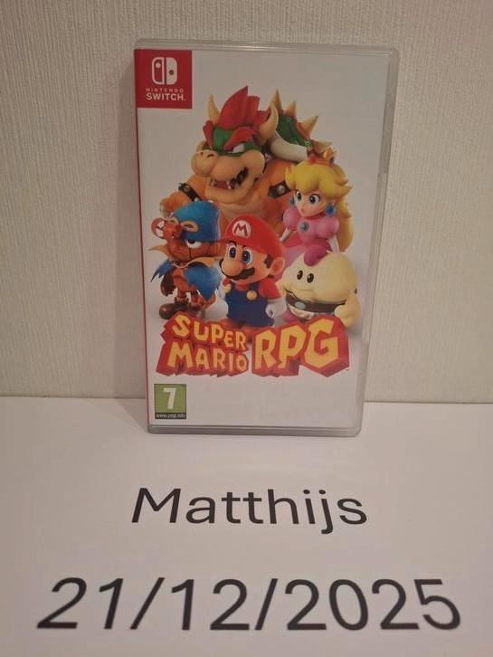 Super Mario RPG, Spelcomputers en Games, Games | Nintendo Switch, Zo goed als nieuw, Role Playing Game (Rpg), 1 speler, Vanaf 7 jaar