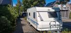 Hobby 560 KMFE De Luxe met Stapelbed, Caravans en Kamperen, Rondzit, Hobby, Particulier, 5 tot 6 meter