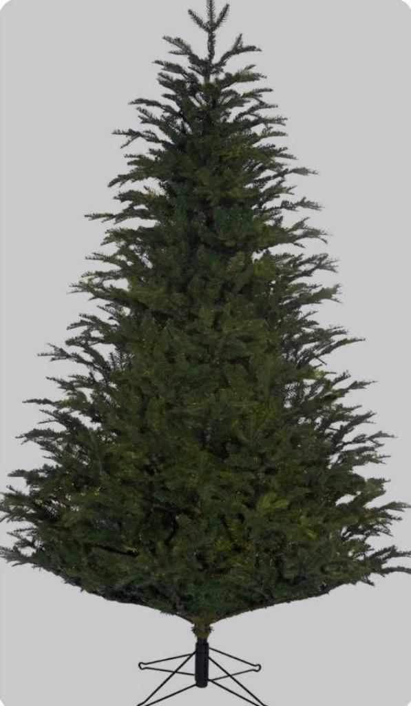 Luxe kunstkerstboom-Black Box Frasier + Kerstboomstandaard, Diversen, Kerst, Zo goed als nieuw, Ophalen