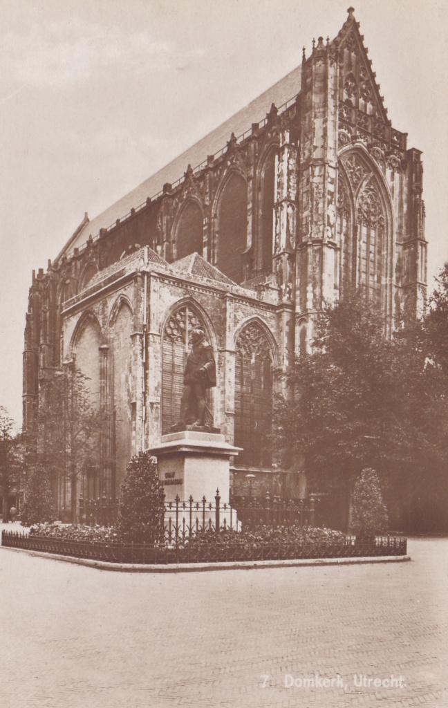 17979 Domkerk utrecht ongelopen oude fotokaart, Verzenden, 1920 tot 1940, Ongelopen, Utrecht