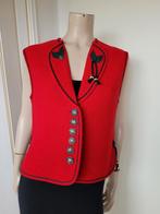Arber vintage wollen gilet rood cottage core maat M/38, Kleding | Dames, Maat 38/40 (M), Arber, Ophalen of Verzenden, Zo goed als nieuw