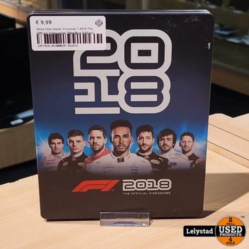 Xbox One Game: Formule 1 2018 The Official Videogame (SteelB, Spelcomputers en Games, Games | Xbox One, Zo goed als nieuw