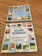 Aquarel technieken  en landschppen in. Aquarel, Ophalen of Verzenden