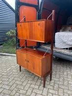 Louis van Teeffelen TopForm vintage design wandmeubel retro, Ophalen, Gebruikt, Minder dan 150 cm, 150 tot 200 cm