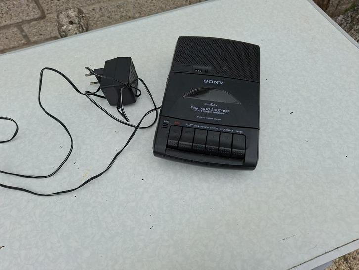 vintage in nieuwstaat sony cassettedeck, Audio, Tv en Foto, Cassettedecks, Enkel, Sony, Auto-reverse, Tape counter, Ophalen of Verzenden