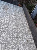 Tuintegels (9m2) - Zelf verwijderen!, Tuin en Terras, Tegels en Klinkers, Ophalen, Gebruikt, 5 tot 10 m², Beton