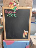 Brugse zot krijt bord, Ophalen of Verzenden, Zo goed als nieuw, Reclamebord, Plaat of Schild, Overige merken