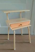 vintage nachtkastje bijzettafeltje Auping Wim Rietveld, Ophalen of Verzenden, Gebruikt, Minder dan 45 cm