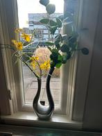 Metalen vaas - zilver - mooi en als nieuw - ptmd style, Overige materialen, Overige kleuren, Ophalen of Verzenden, Zo goed als nieuw